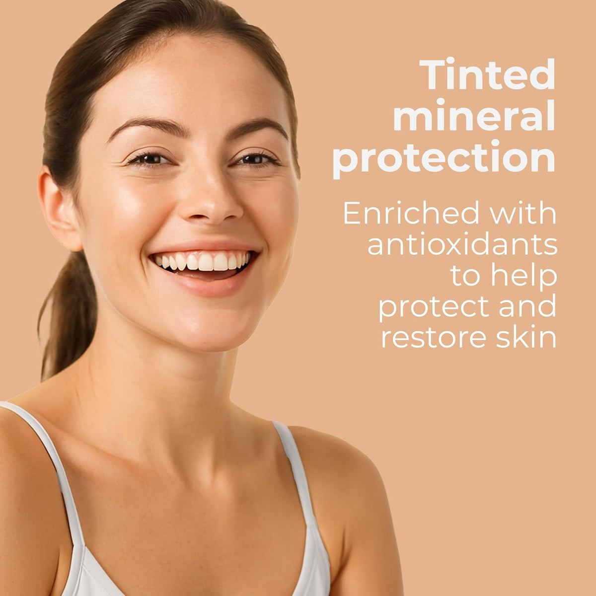 EltaMD UV Physical Tinted Sunscreen for Face, 100% Mineral Active Sunscreen