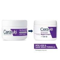 CeraVe Skin Renewing Night Cream, Niacinamide, Peptide Complex, and Hyaluronic Acid Moisturizer for Face, 1.7 Ounce, Packaging may Vary Visit the CeraVe S