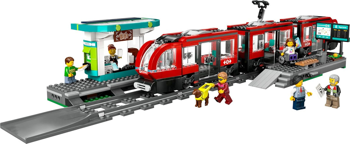 LEGO® City Downtown Tram and Station 60423  Aged 7 Plus
