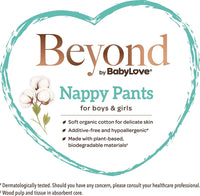 Beyond by BabyLove Nappy Pants Size 4 (9-14kg) | 72 Pieces (2 x 36 Pack)
