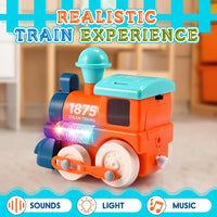 Train Set for Toddlers, Vingtank Kids Toy Trains & Train Sets for 3 4 5 6
