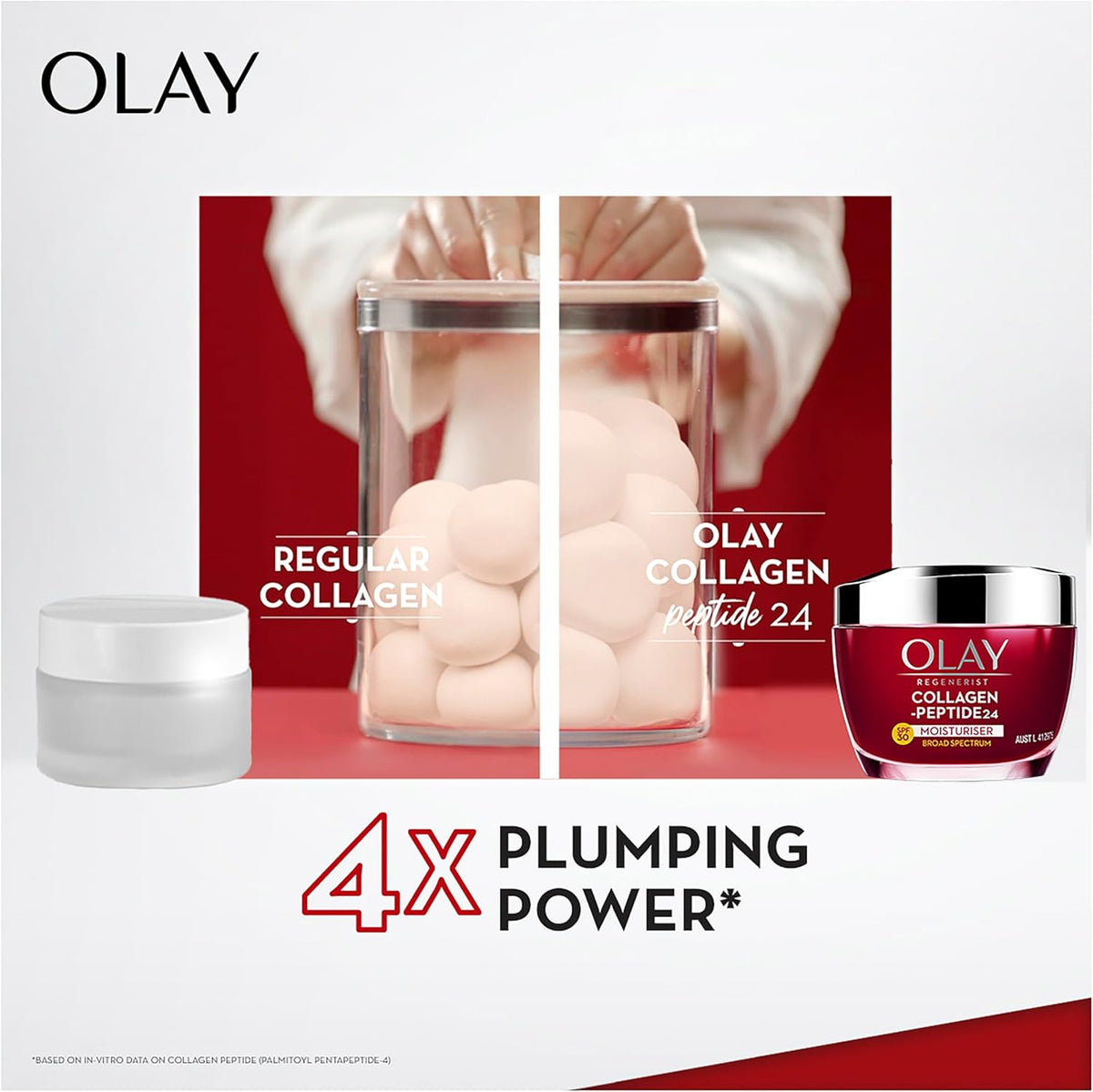 Olay Regenerist Collagen Peptide24 SPF 30 Moisturiser, 50 g