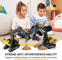 Remote Control Excavator RC Digger Toy for Boys