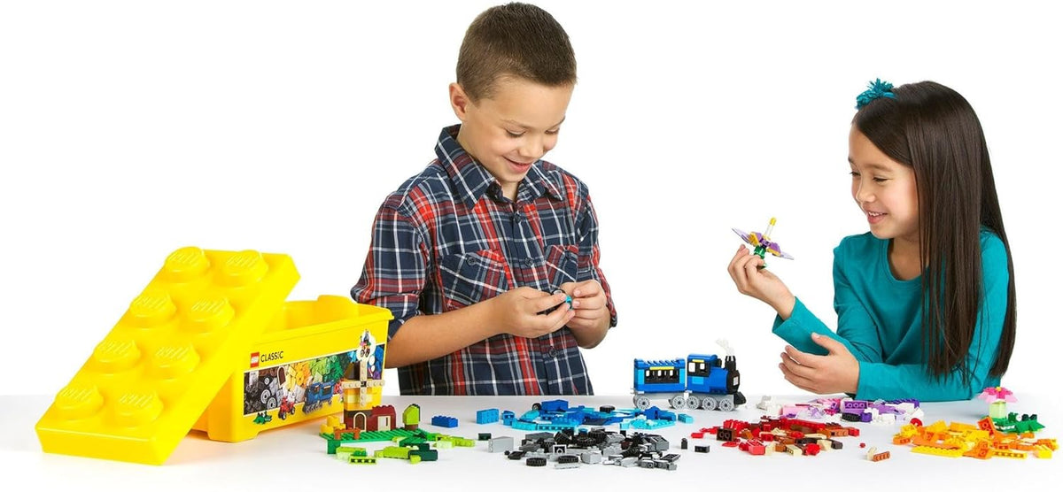 LEGO Classic Medium Creative Brick Box, Colourful Building Bricks Set, Kids' Toys for 4+ Year