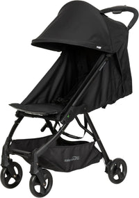 Safe-n-Sound Weekender Stroller, Compact, Lightweight Self Standing Fold with Adjustable Built in Carry Strap, 6kg Basket Capacity, Black (37015)
