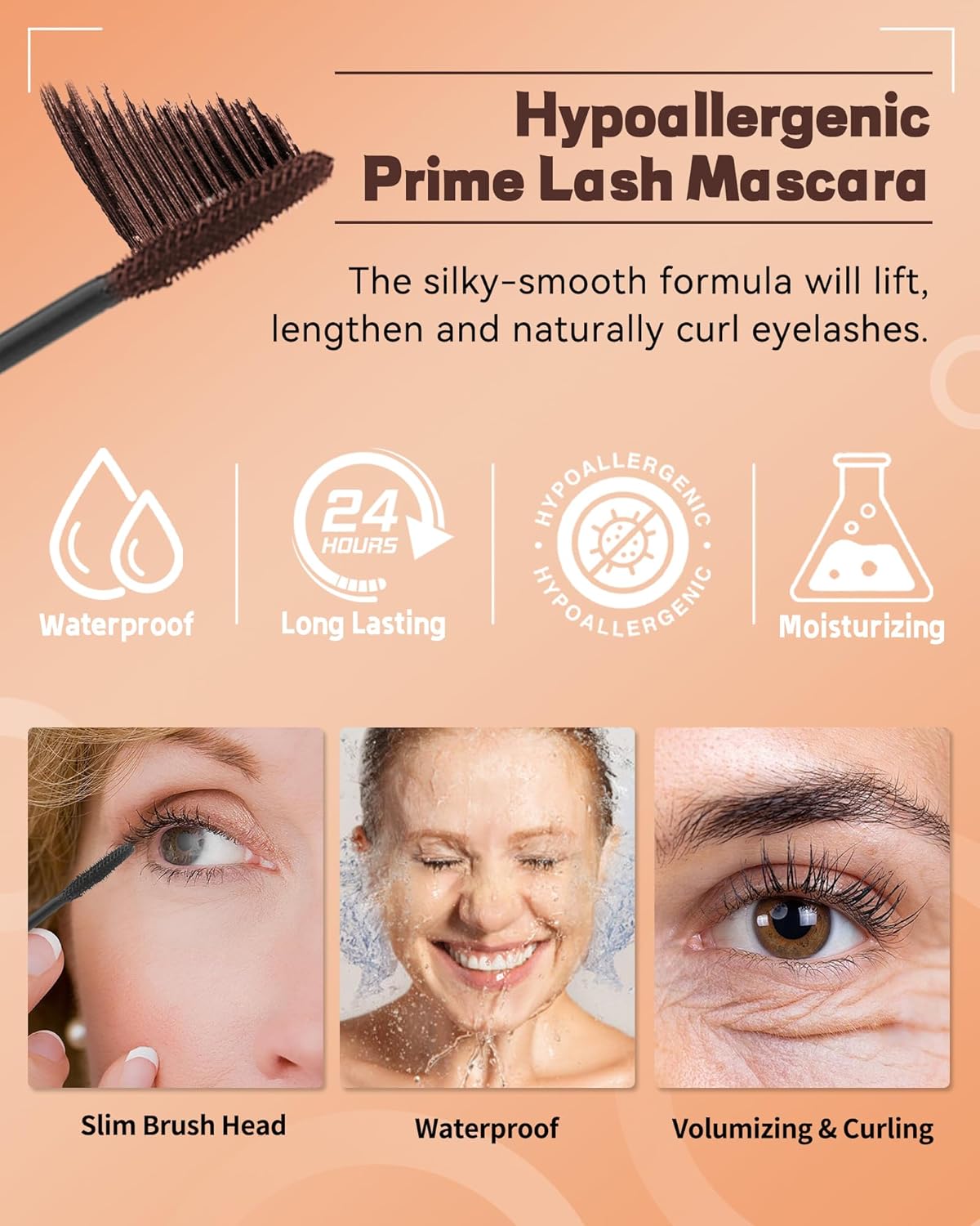 Mascara for Older Women 60 Plus, Brown Mascara -02