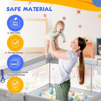 KIDBOT Baby Playpen 150x200cm Play Fence Baby Kids Playground