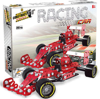 Construct IT Red Racing Car - 201-Piece Construction Kit ,Ages 8+