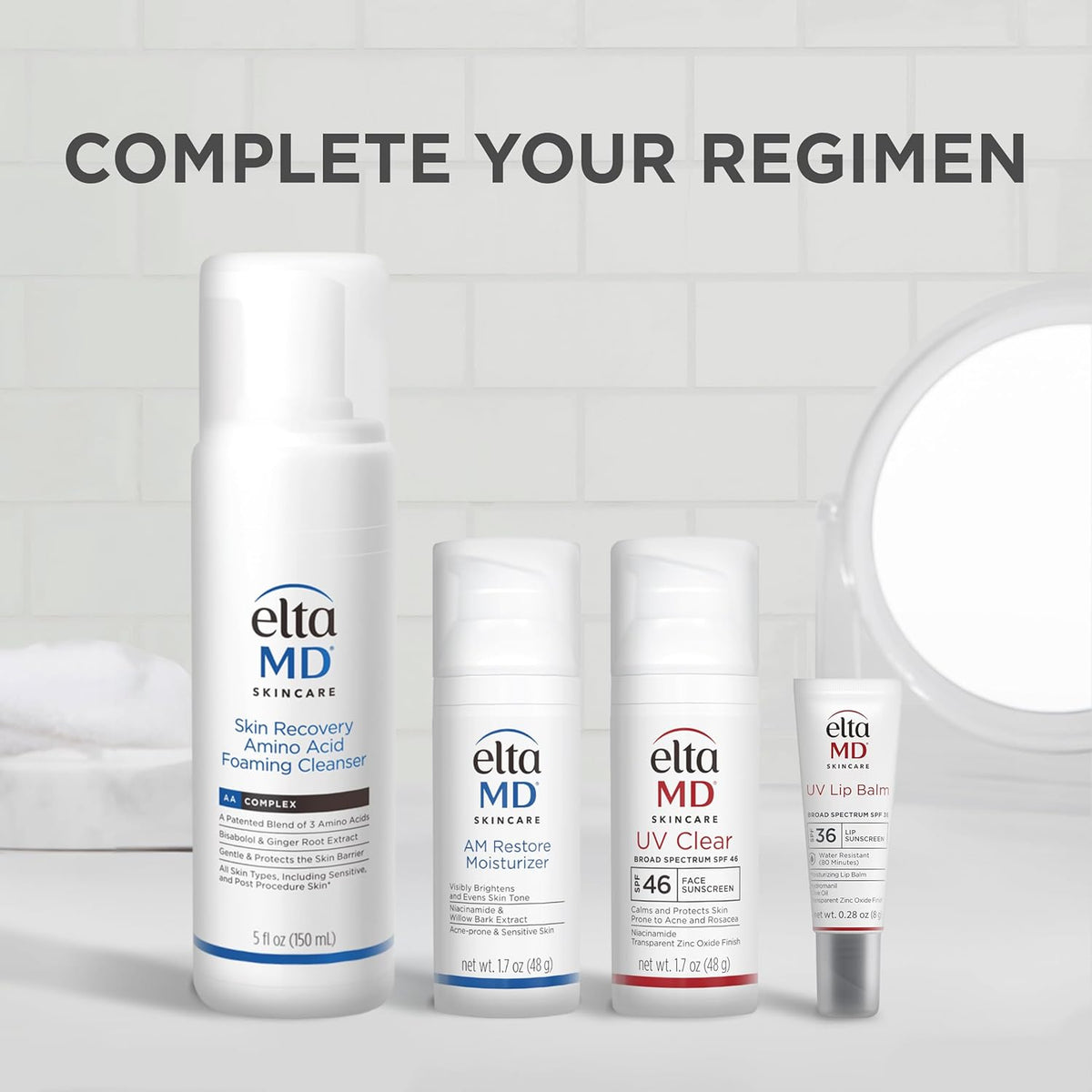 EltaMD UV Lip Balm Sunscreen, Moisturizes and Protects Dry Cracked Lips, Water Resistant up to 80 Minutes, Transparent Zinc Oxide Sunscreen