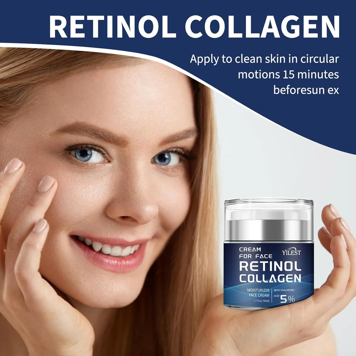 Neck Firming Cream & Retinol Face Cream for Anti Wrinkle, 2 PCS Neck Cream & Retinol Face Cream for Tightening Sagging Skin and Hydrating, Help Reduce Fine Lines & Wrinkles - 3.4 oz