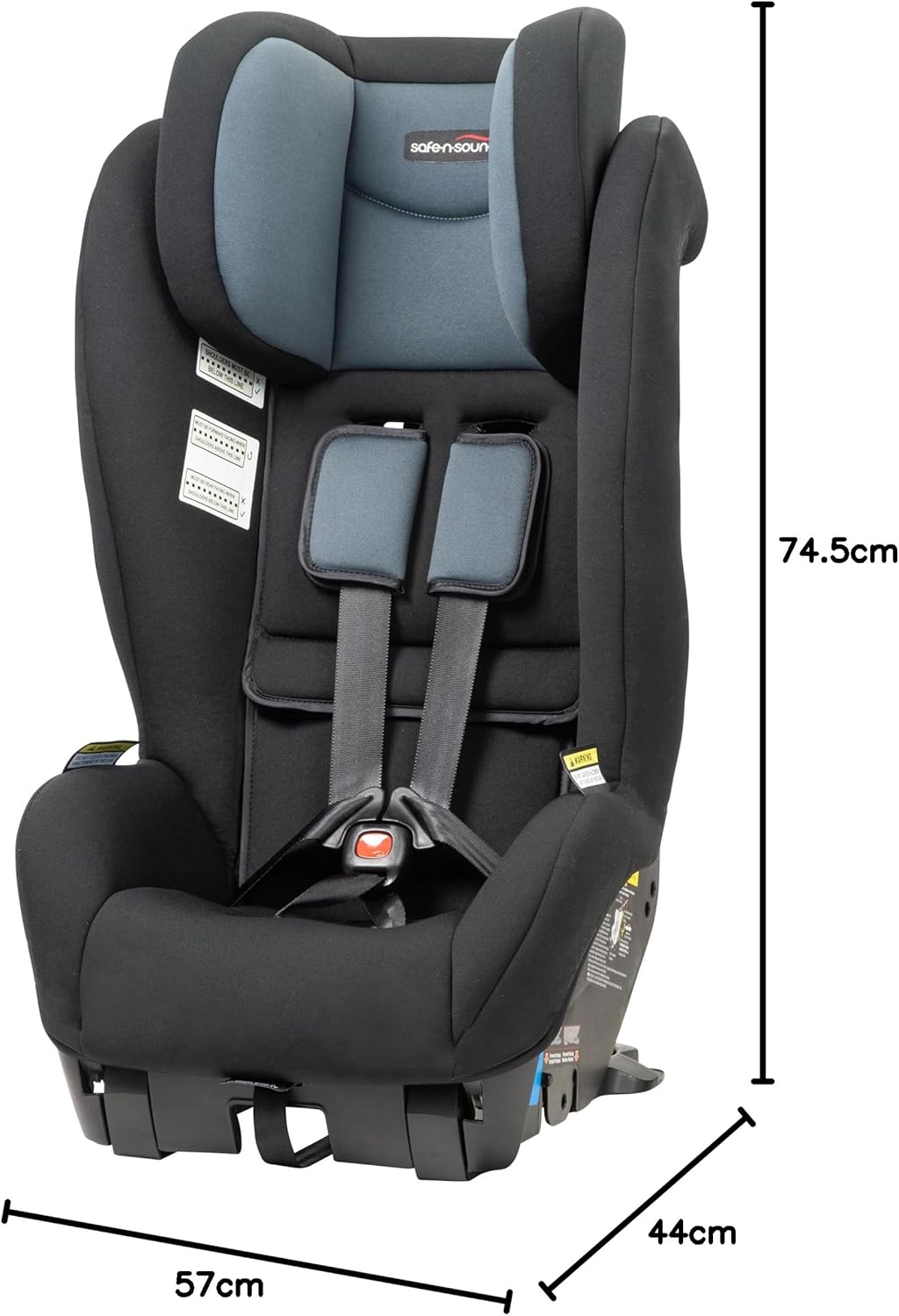 Safe-n-Sound Safeguard II Convertible Car Seat, Rearward Facing (Birth – 12 Months)