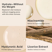 Paula's Choice CLEAR Oil-Free Moisturizer, Lightweight Face Moisturiser for Blemish-Prone Skin, Pore-Minimising Niacinamide, Soothing Antioxidants, Ceramides to Calm Redness