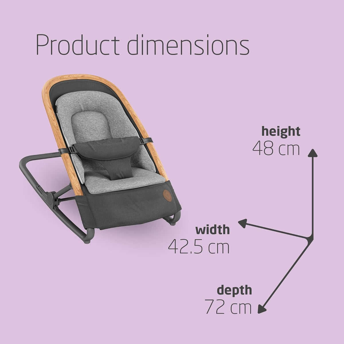Maxi-Cosi Kori 2-in-1 Baby Bouncer Chair, 0 – 6 Months, up to 9 kg, Newborn Bouncer