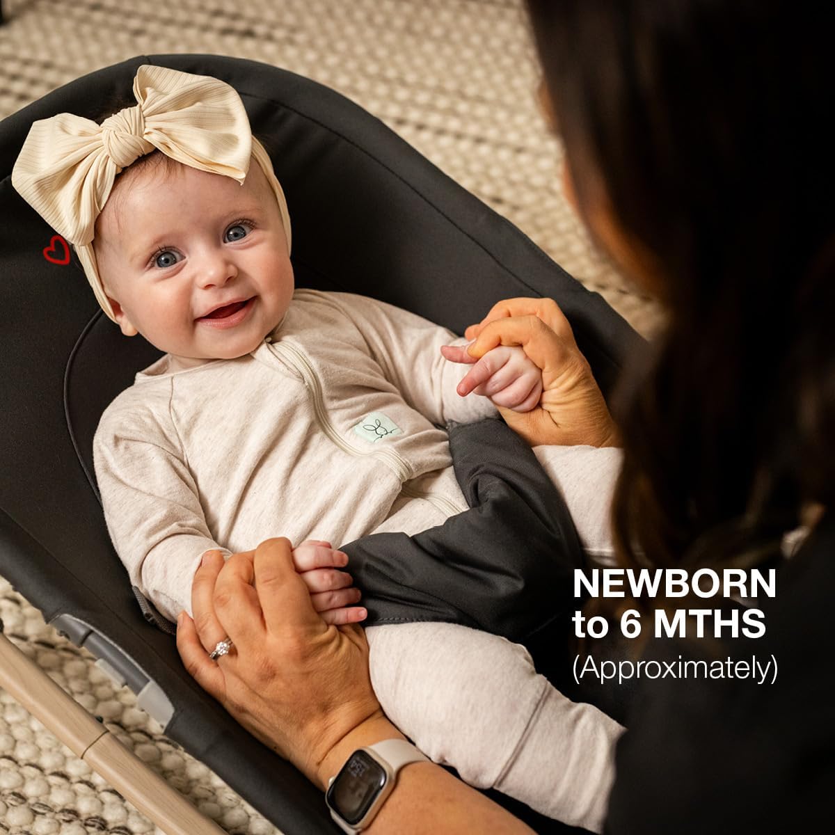 Mother’s Choice Acacia Rocker: Ultra-Lightweight, Compact, Fold Flat Storage and Comfortable