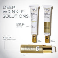 RoC Retinol Correxion Night Cream for Deep Wrinkles, Anti Aging Skincare Treatment Women and Men, 1.0 oz (Packaging May Vary)