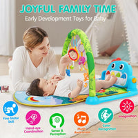 Baby Play Mat,Gym Play Mat,Tummy Time Mat,Kick & Play Piano Gym