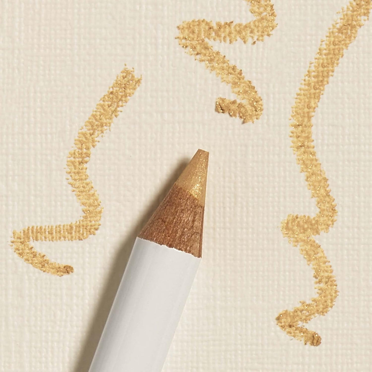 Honest Beauty Vibeliner Pencil Eyeliner Divine (Gold)| With built-in smudger, 0.038 Ounce
