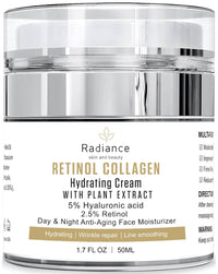 RADIANCE All Natural Retinol Intense Cream for Face Retinol Cream For Face Moisturizer Anti-Aging