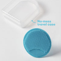 Frida Baby DermaFrida The SkinSoother Baby Bath Silicone Brush| Baby Essential for Dry Skin, Cradle Cap and Eczema (2 Pack)