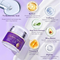 Neck Firming Cream, Anti-Aging Face Moisturizer for Women with Retinol, Collagen & Hyaluronic Acid, Tighten and Lift Neck Cream 1.7 Fl Oz