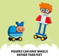 LEGO DUPLO Town Buildable People with Big Emotions 10423 Building Toy for Ages 3 and Over