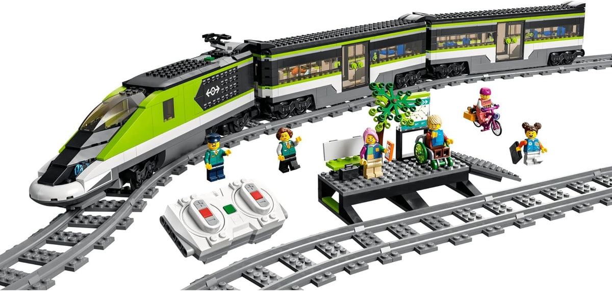 City Express Passenger Train Set, Remote Controlled Train Toy for 7+