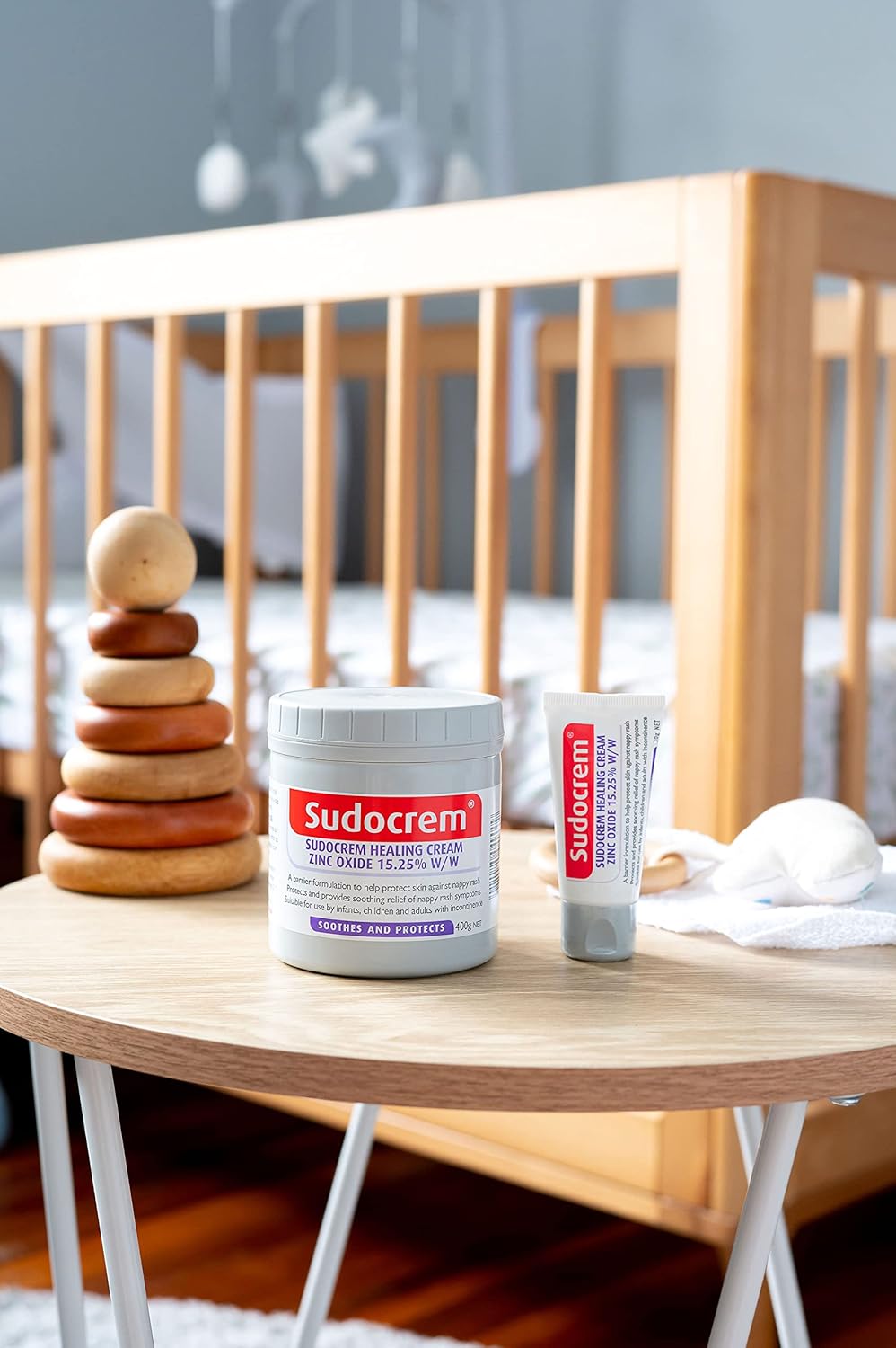 Tooshies Aloe Vera & Chamomile Eco Wipes, 280 Pack + Sudocrem Healing Cream 30g Tube + Sudocrem Healing Cream 400g