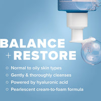 Paula's Choice RESIST Perfectly Balanced Foaming Cleanser, Hyaluronic Acid & Aloe, Anti-Ageing Face Wash, Large Pores & Oily Skin, 190 ml