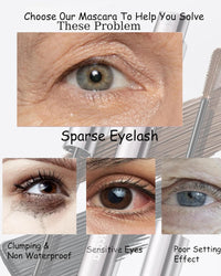 Mascara for Older Women 60 Plus, Brown