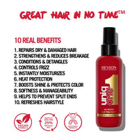 REVLON PROFESSIONAL UniqOne Moisturizing Leave-In Treatment, Repair For Damaged Hair