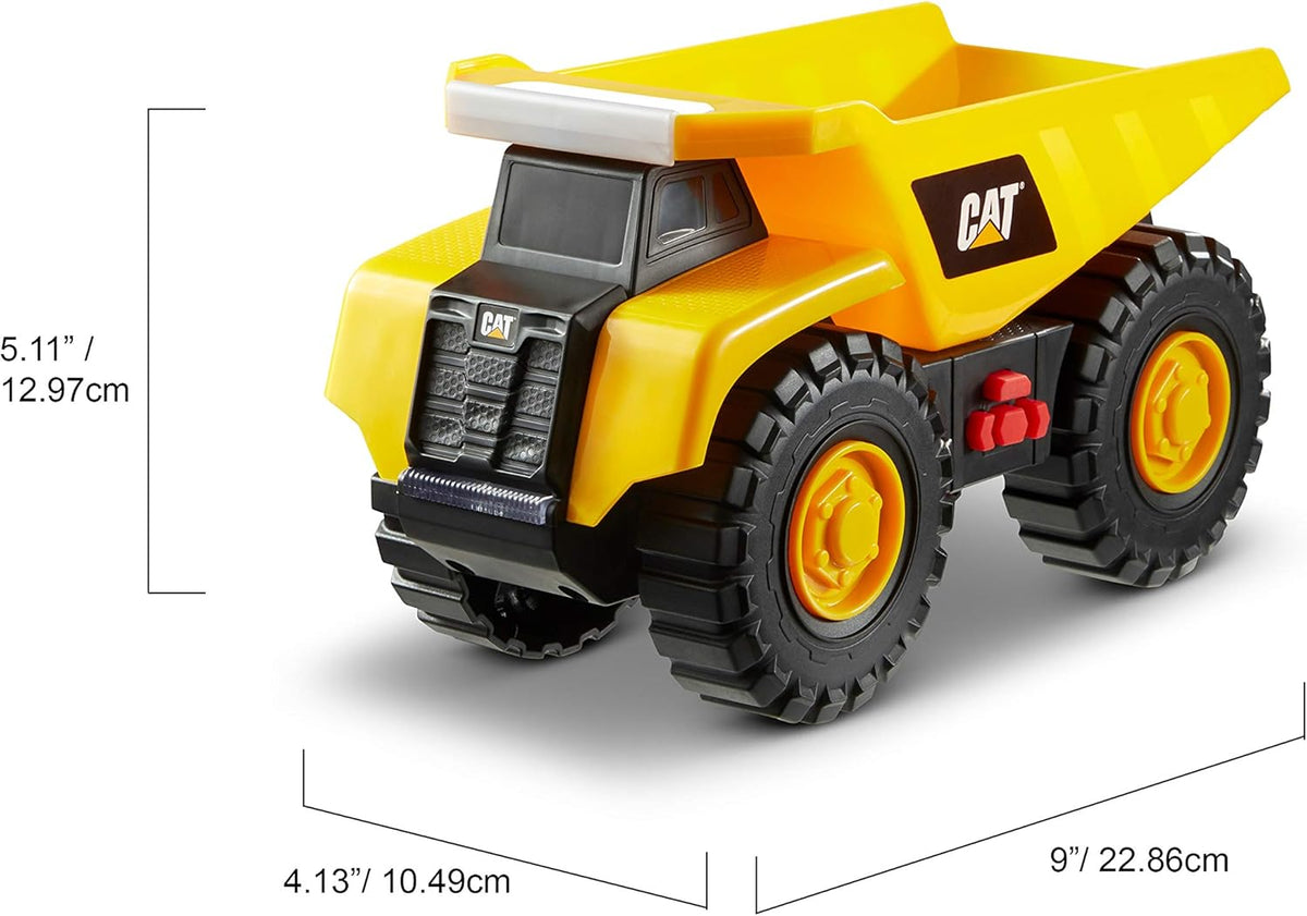 Caterpillar CAT Tough Machines Toy Dump Truck with Lights & Sounds