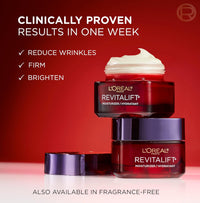 L'Oreal Paris Revitalift Triple Power Anti-Aging Face Moisturizer, Fragrance Free