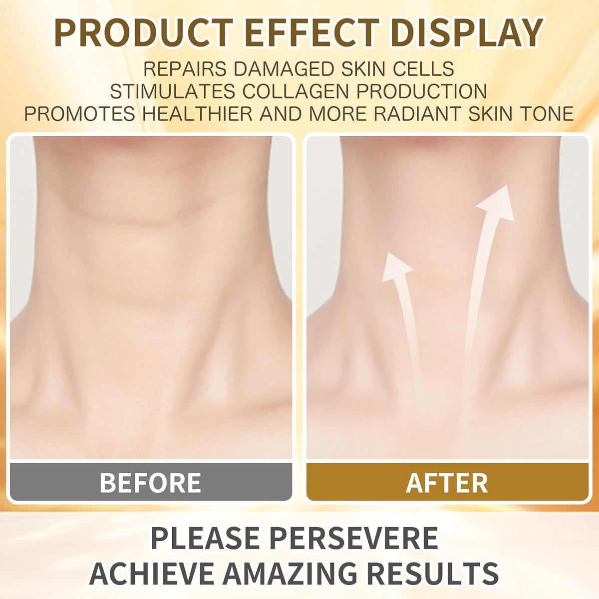 Anti Aging Firming Neck Cream - Face Moisturizer Retinol Cream Anti Wrinkle Neck Collagen Cream, Chest Neck & Face Lifting Cream|Repairing|Moisturzing Skin Care for Men & Women(1.7 OZ)