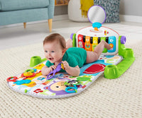 Fisher Price - Deluxe Kick & Play Piano Gym Green