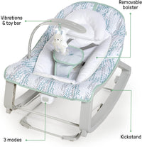 Ingenuity Keep Cozy 3-in-1 Grow with Me Vibrating Baby Bouncer Seat & Infant to Toddler Rocker - Spruce, Newborn and up