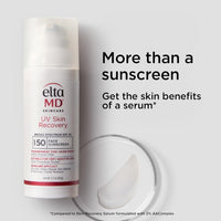 EltaMD UV Skin Recovery Face Sunscreen with Zinc Oxide, All Mineral, Safe for Sensitive Skin SPF 50