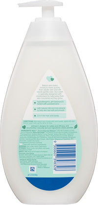 Johnson's Milk + Rice Gentle Nourishing Moisturising Tear-Free Baby Bath 750mL