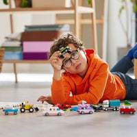 LEGO Classic Creative Vehicles, Colourful Model Car Toys for 5+ Year Old Boys & Girls