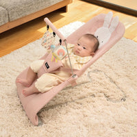 Richell Miffy Bouncing Seat with Toy G, Pink Beige, Approx. 1-24 Months