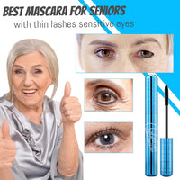 Mascara for Older Women 60 Plus, Waterproof Smudge Proof