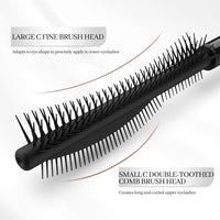 Erinde Brown Mascara for Older Women 60 Plus, Extreme Length and Volume Waterproof Mascara, Hypoallergenic Mascara For Sensitive Eyes