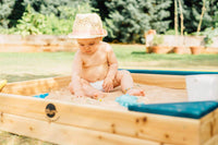 Plum Store It Wooden Sand Pit