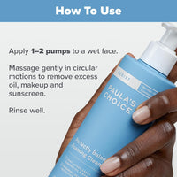 Paula's Choice RESIST Perfectly Balanced Foaming Cleanser, Hyaluronic Acid & Aloe, Anti-Ageing Face Wash, Large Pores & Oily Skin, 190 ml