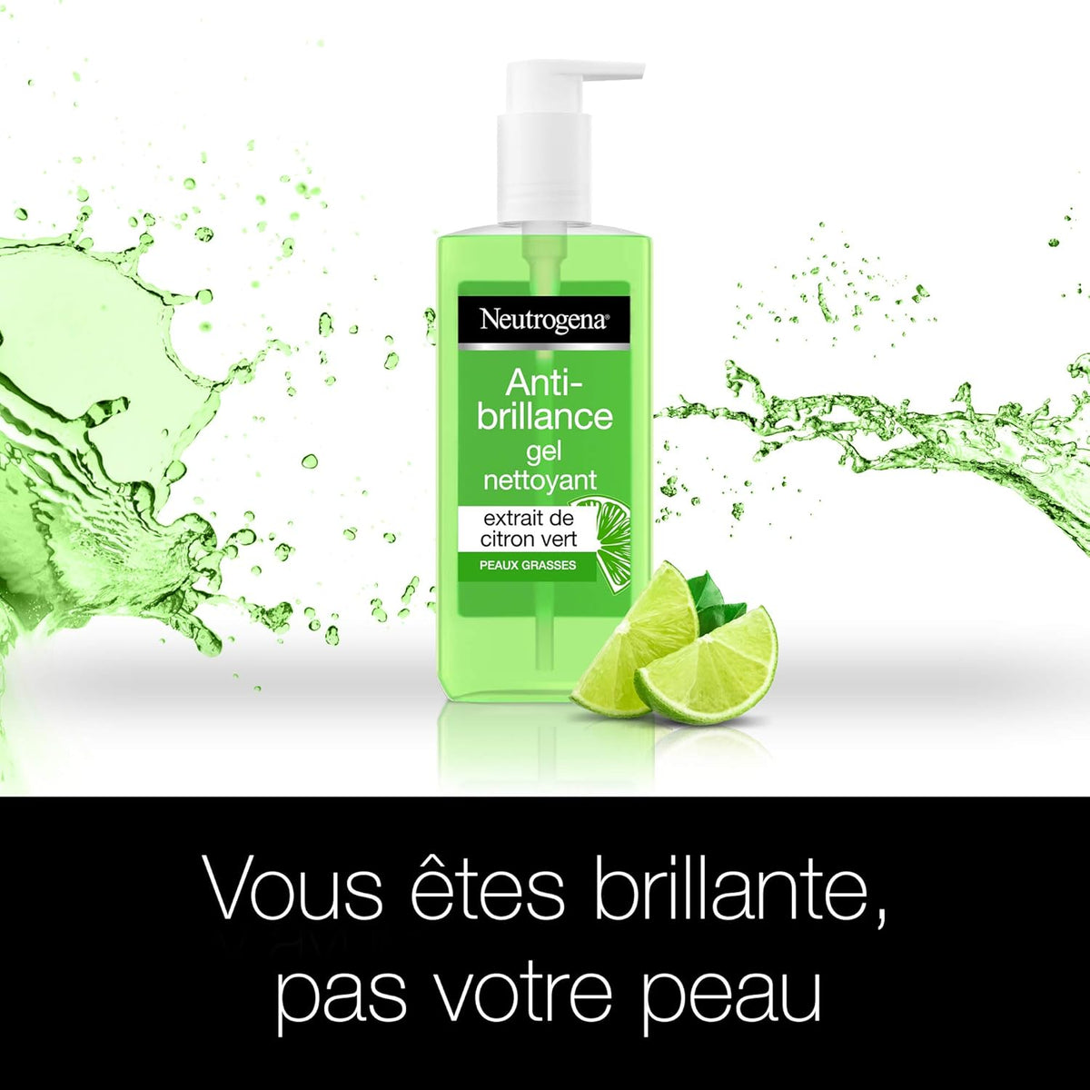 Neutrogena Anti-Shine Cleansing Gel Lime 200ml
