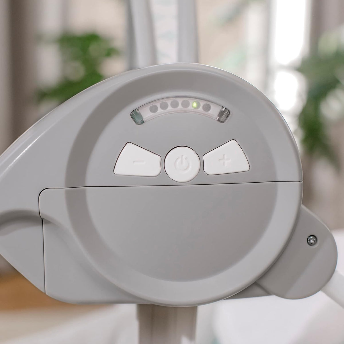 Ingenuity Ity by Swingity Swing Easy-Fold Portable Baby Swing, 0-9 Months Up to 20 lbs (Goji)