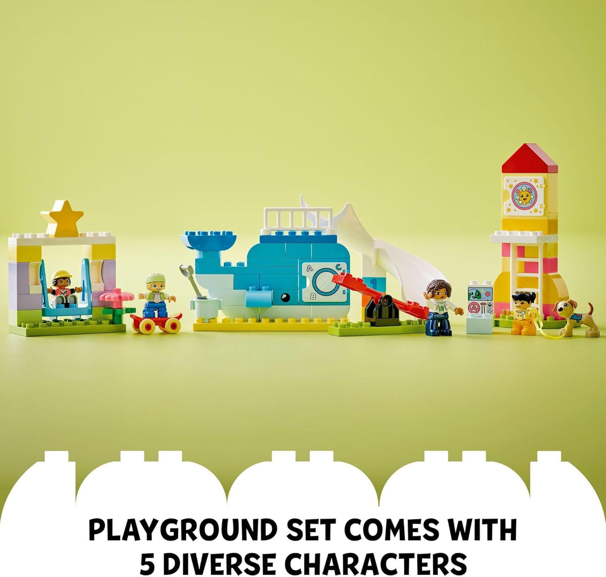 LEGO® DUPLO® Town Dream Playground 10991 Educational Building Toy Set,Ages 2 and Over