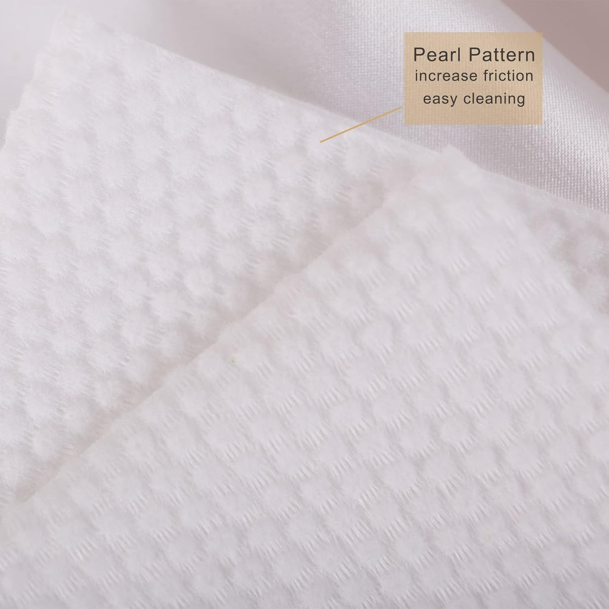 Reyoung, 100% Cotton Facial wipes, (150 Counts) 20 * 20CM Disposable Face Towel Lint Free, Dry Wet Use for Sensitive Skin, Facial Cleansing,Makeup Removing, Surface Cleaning