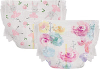 The Honest Company, Club Box, Clean Conscious Diapers, Rose Blossom + Tutu Cute, Size 0 Newborn, 76 Count