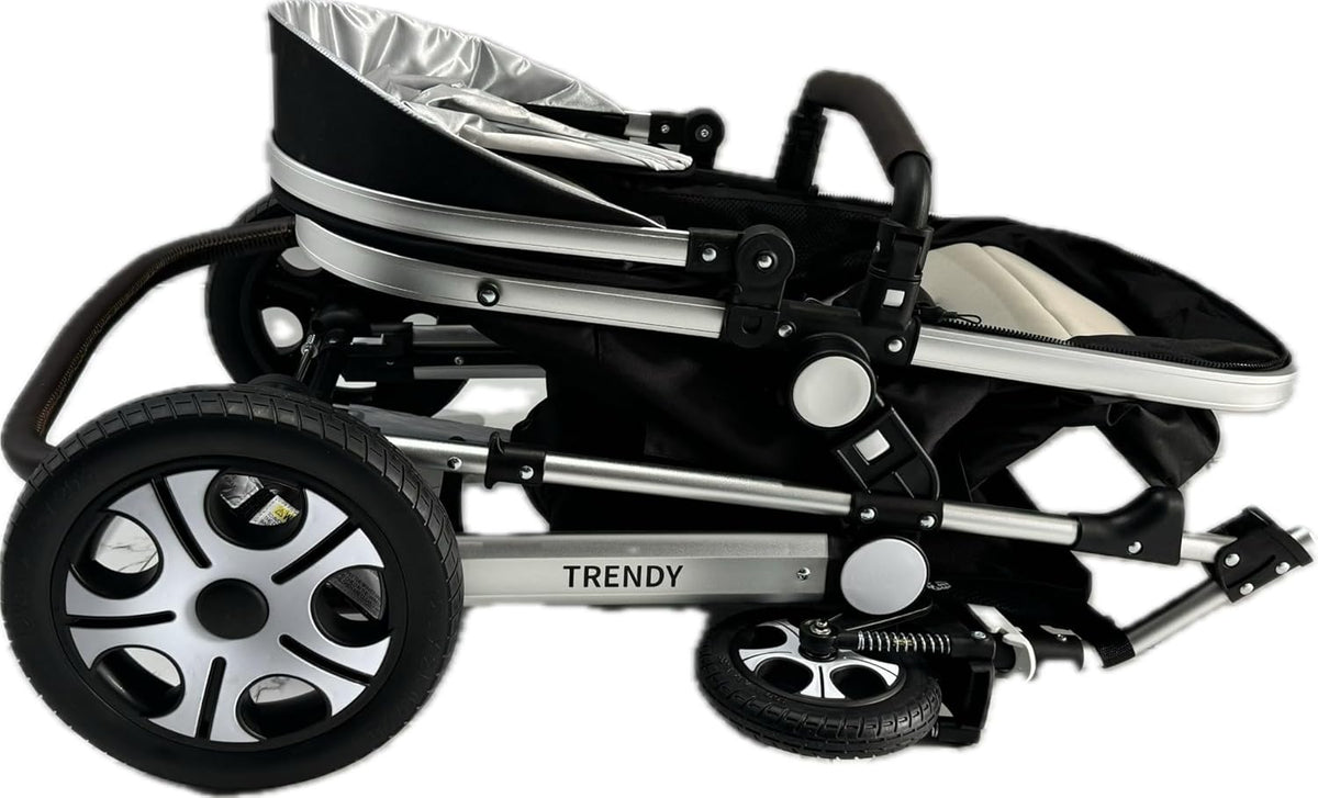 Trendy Convertible 2in1 Aluminium Alloy Pram Stroller