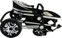 Trendy Convertible 2in1 Aluminium Alloy Pram Stroller